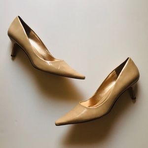 Jones New York Patent Kitten Heel Pumps